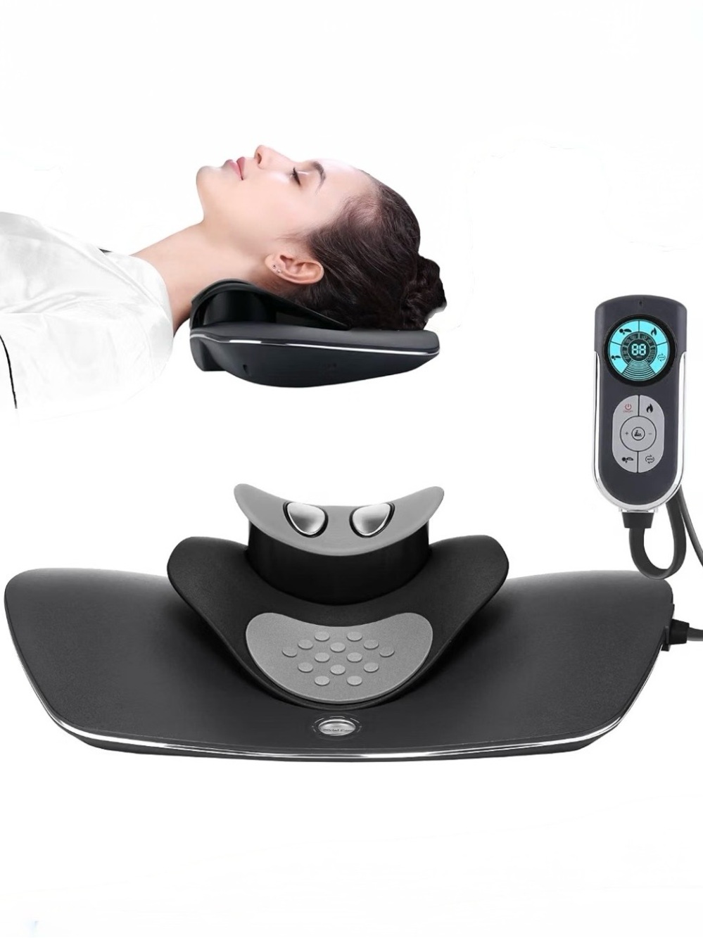 Cervical Care Device Massager with Remote Control